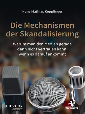 cover image of Die Mechanismen der Skandalisierung